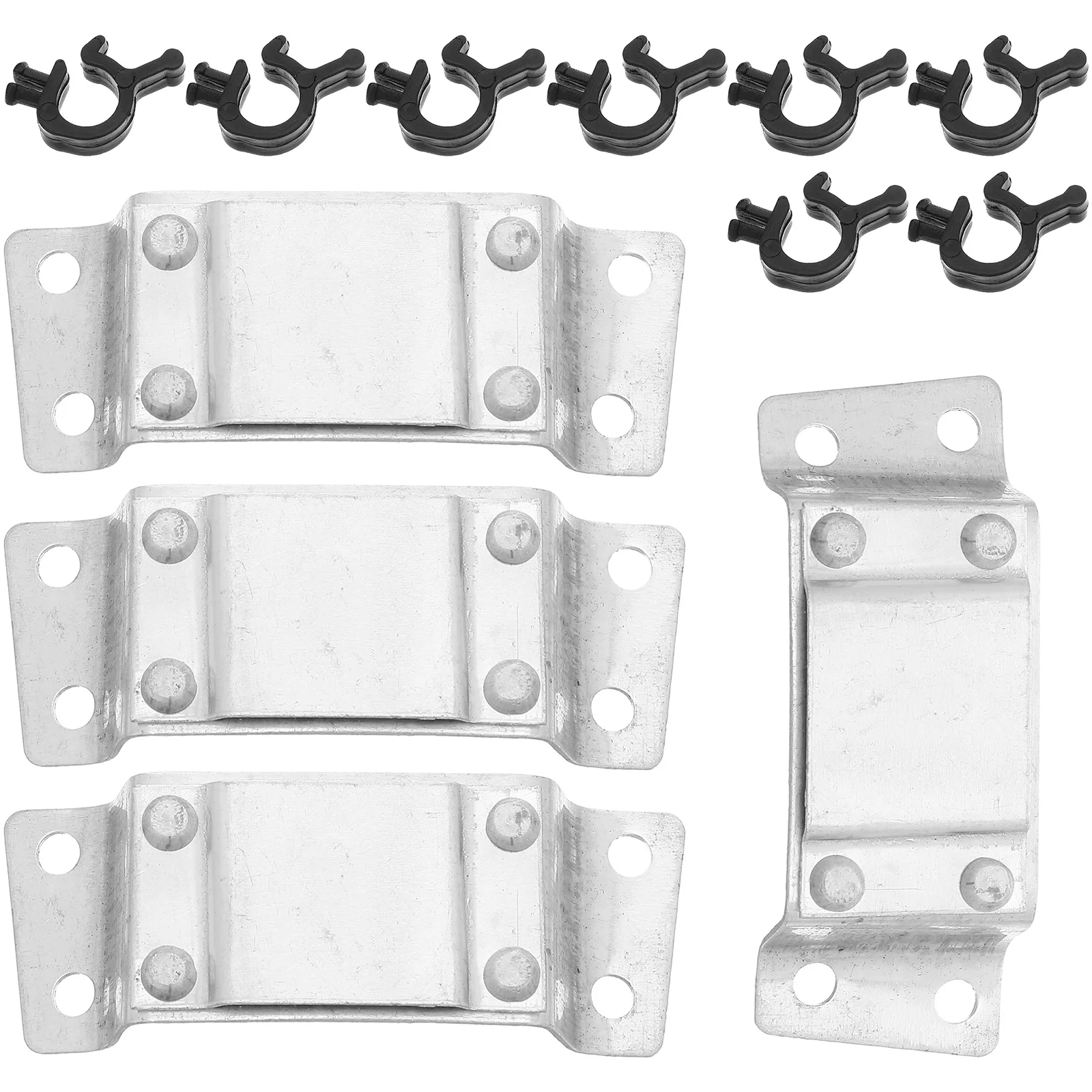 

1 комплект, кронштейн для крепления фонаря в каске, зажимы для фар, защитная крышка, прочные материалы для фар, быстрая установка, удаление