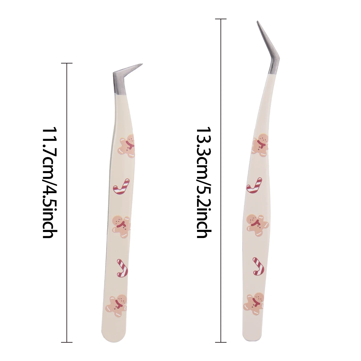 1個/2個入り まつげエクステ用ピンセット まつげエクステツール 高精度 まつげエクステ用ピンセット