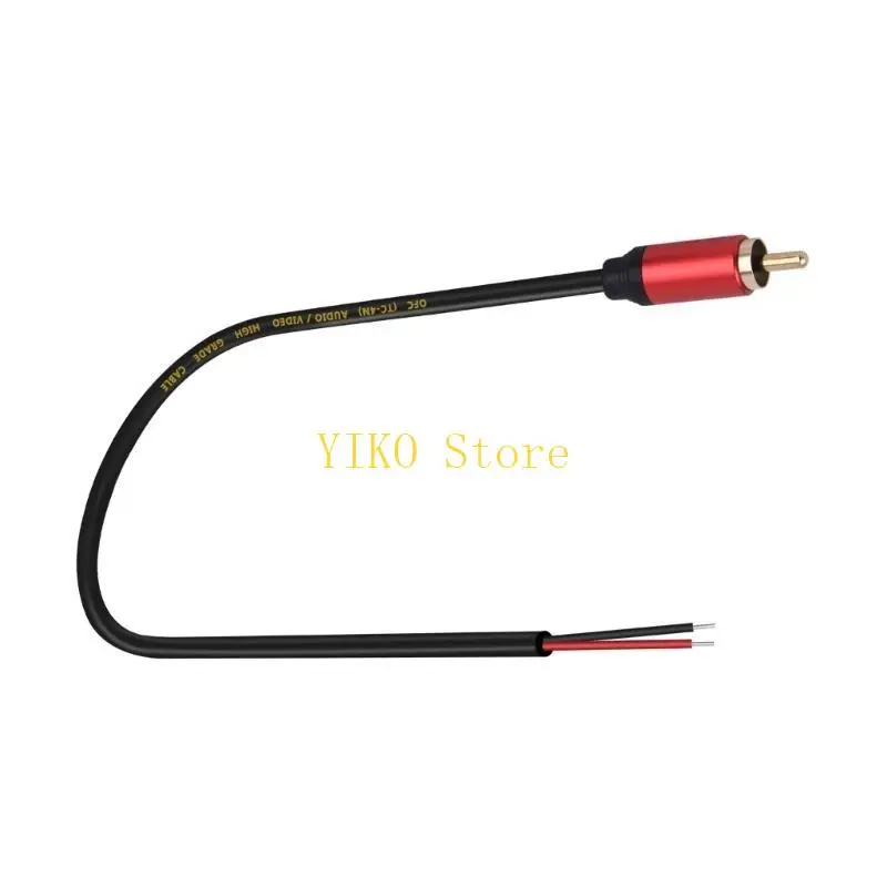 K32C Flexible Auditory Adapter Cable Auditory to Bare Wire Open End Pigtail