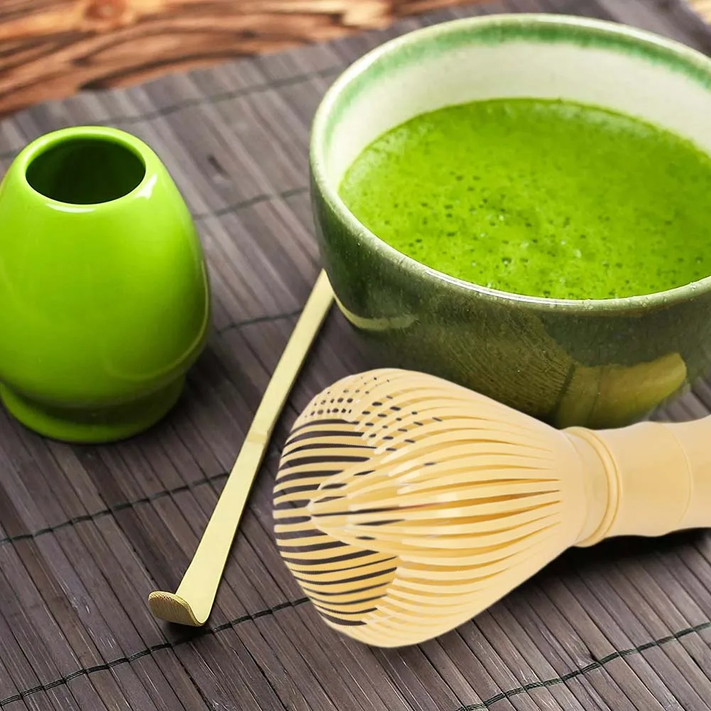 Traditional Matcha Whisk Reusable Resin Matcha Whisk Chasen Dishwasher Safe Matcha Stirrer Matcha Green Tea Powder Preparation