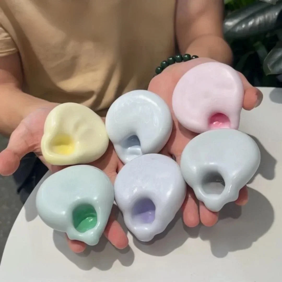 Mini bola de estresse de recuperação lenta brinquedos para crianças diy em forma de pele de gelo bolo de arroz glutinoso brinquedo de descompressão para crianças adultas novo