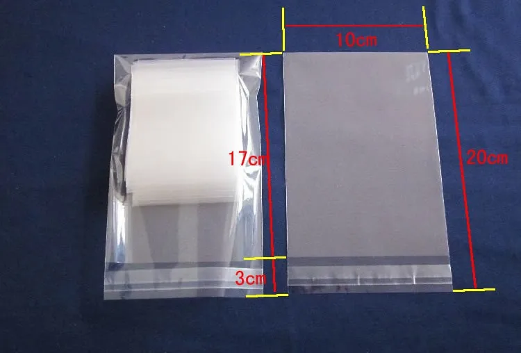 Wholesale 4x6-14x14cm Various Models Resealable Poly Bag Transparent Opp Plastic Bags Self Adhesive Seal Jewellery Making Bag..