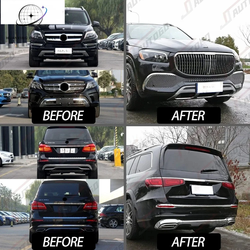 Factory Direct SaleFactory Hot Sale PP+ABS Material Bodykit for Benz X166 13-19 GL GLS 350 400 500 550 CDI 4MATIC Upgrade to X16