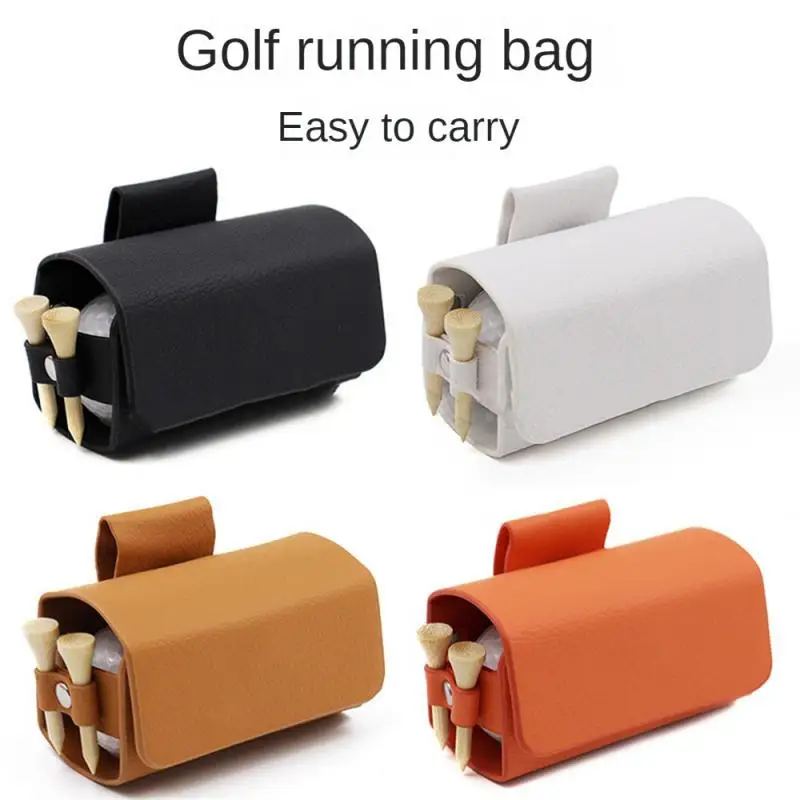 1Pcs Golf Ball Small Waist Bag Golf Ball Carrying Bags Holder Professional Storage Clip Hook Waistband Pouch Pack