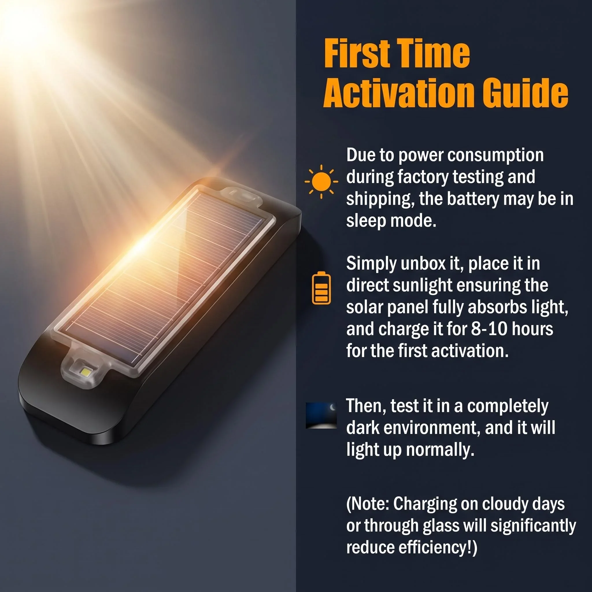 Solar Powered LED Strobe Warning Light Waterproof Car Motorcycle Truck Emergency Flashlight Safety Lamp for Night Fog Running