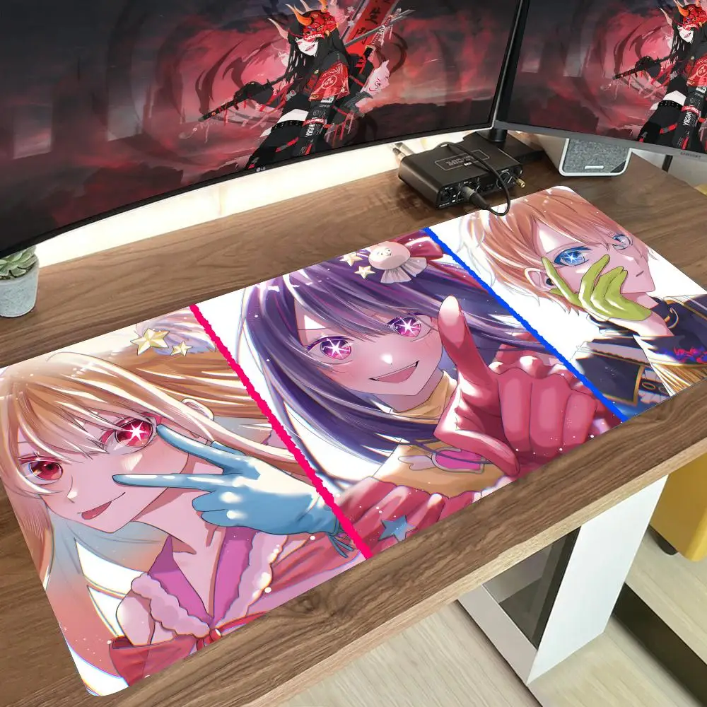 

Mousepad Computer Accessories Gaming Mouse Pad Office Pads Pc Extended Carpet Large Game Mats Desk Gamer Anime Girls Wallpaper