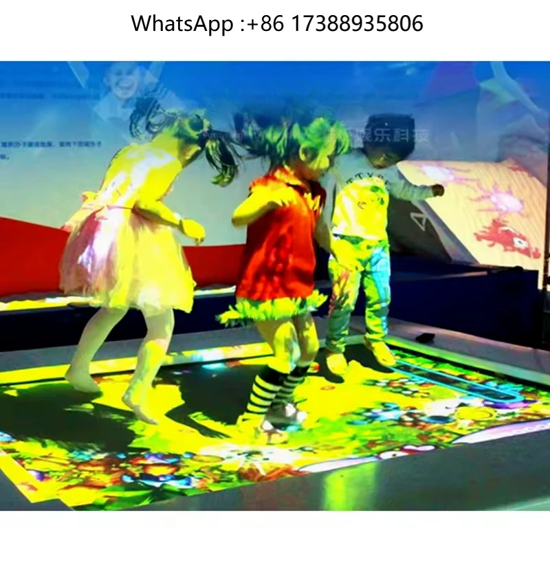 Interactive Children's Park Projector System Dance and Kids Games for Advertising Equipment