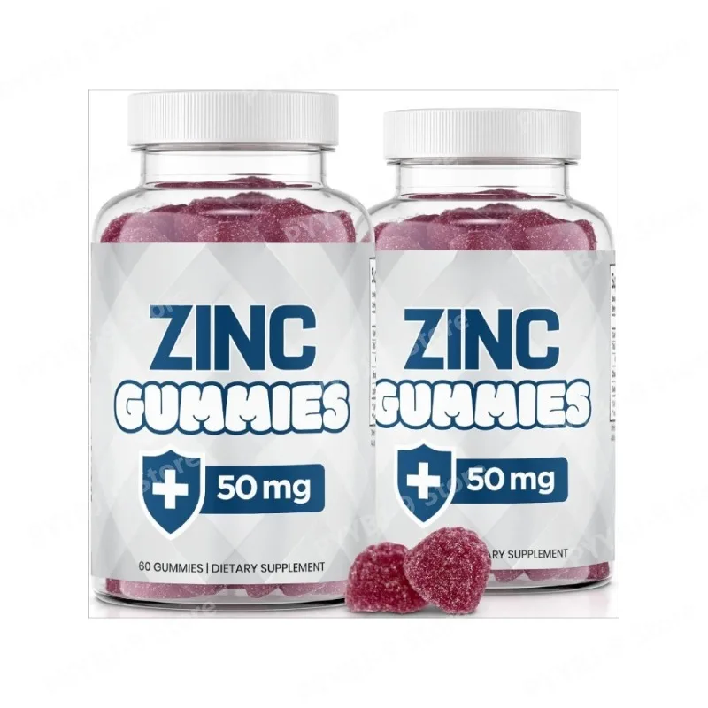 

Zinc Gummies 50mg Immune Support Supplement 60 Count