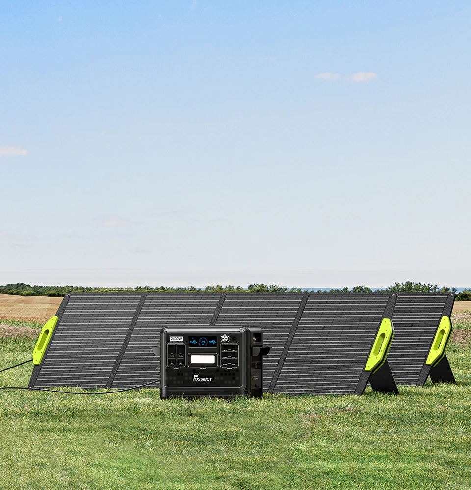 Waterproof 200W High Efficiency Monocrystalline Silicon Portable Foldable Solar Panel for Outdoor Camping Hiking