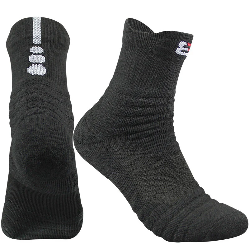 Professionelle Sport Radfahren Socke Outdoor Performance Elite Basketball Fitness Running Athletisch Compression Viertel Socken Männer Junge