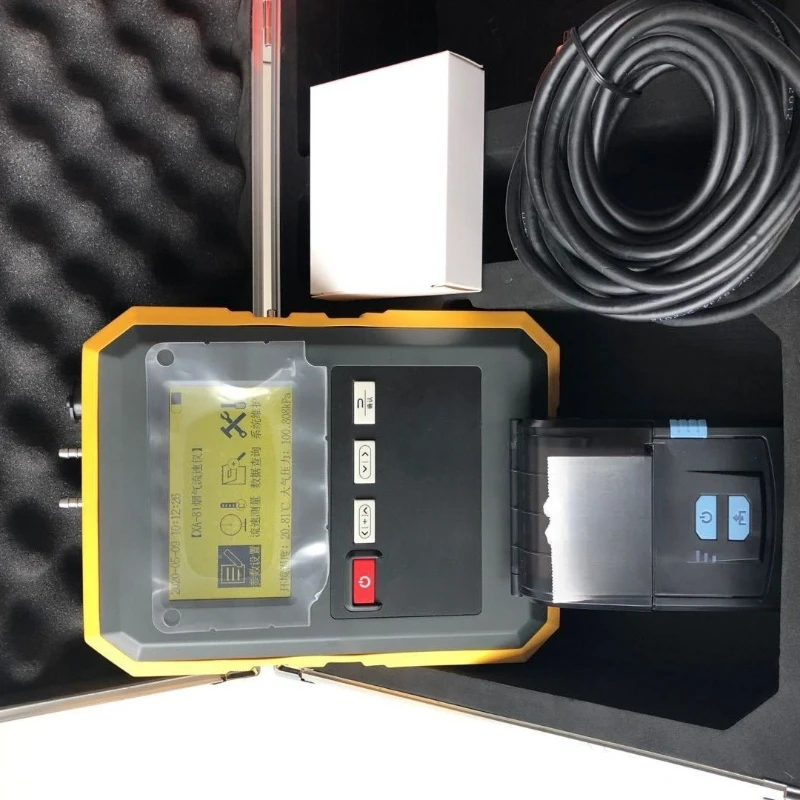 

XA-81 Intelligent Smoke Flow Meter Smoke and Dust Smoke Tester with Pitot Tube for Temperature Measurement