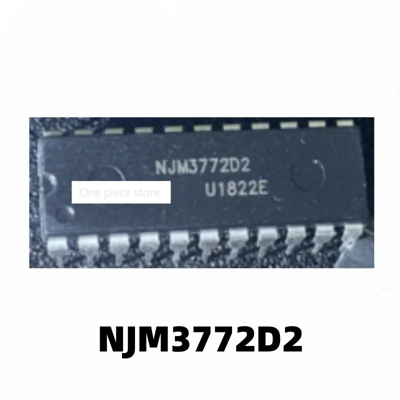 5PCS NJM3772 NJM3772D2 DIP-22 pin direct insertion dual stepper motor driver integrated chip