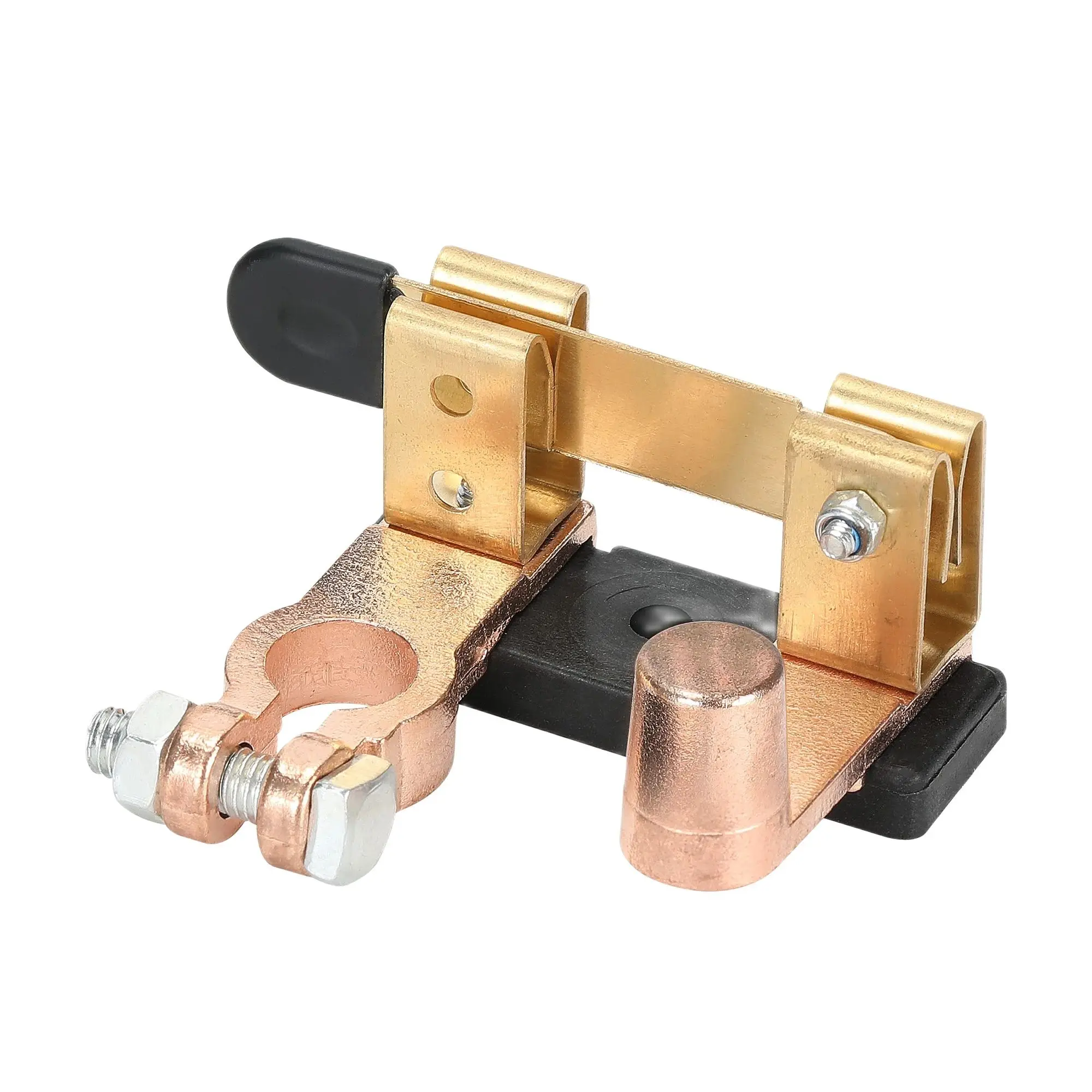 Car Battery Power-off Switch Brass Knife Switch Power Supply Modification 12V Battery Connection Post And Circuit Breaker Clip
