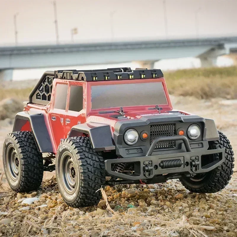 1:16 Rc Auto 'S Off Road 4X4 2.4G Full Scale Off-Road Afstandsbediening Klimvoertuig Retro Simulatie Auto Speelgoed Voor Jongen Cadeau