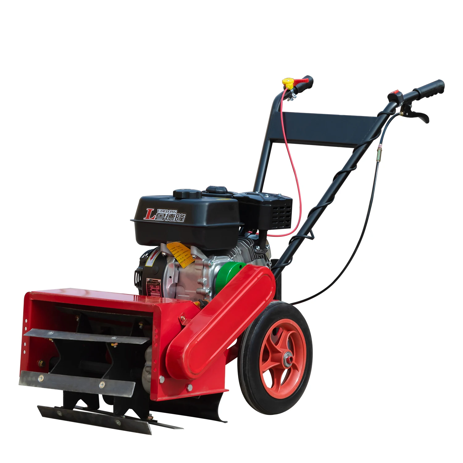 Hot Sell 6/7.5hp Hand-pushed Gaso line/die sel Mower Small Mower For Forest Wasteland Land Weeding Machine