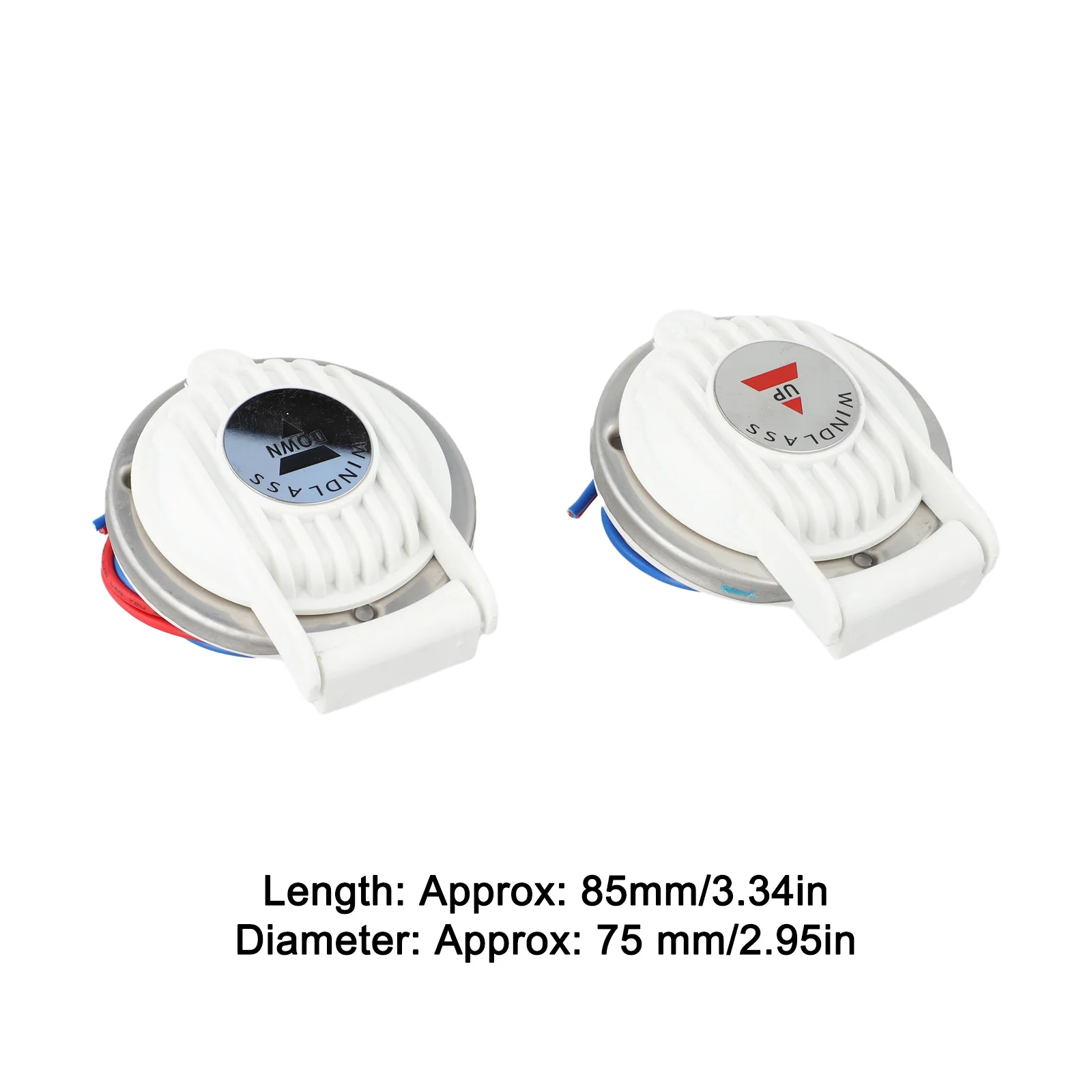 DC Electric Windlasses Foot Switch Pair Marine Environment Use Marine Windlass Foot Switch Pair Boat Accessory