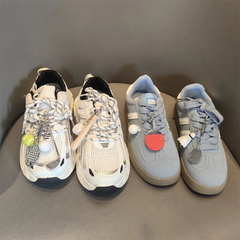 

Funny Fashion Shoelace Charms Version Personalized Retro Simple Baseball, Tennis, Badminton Pendant Xmas Gifts Favors