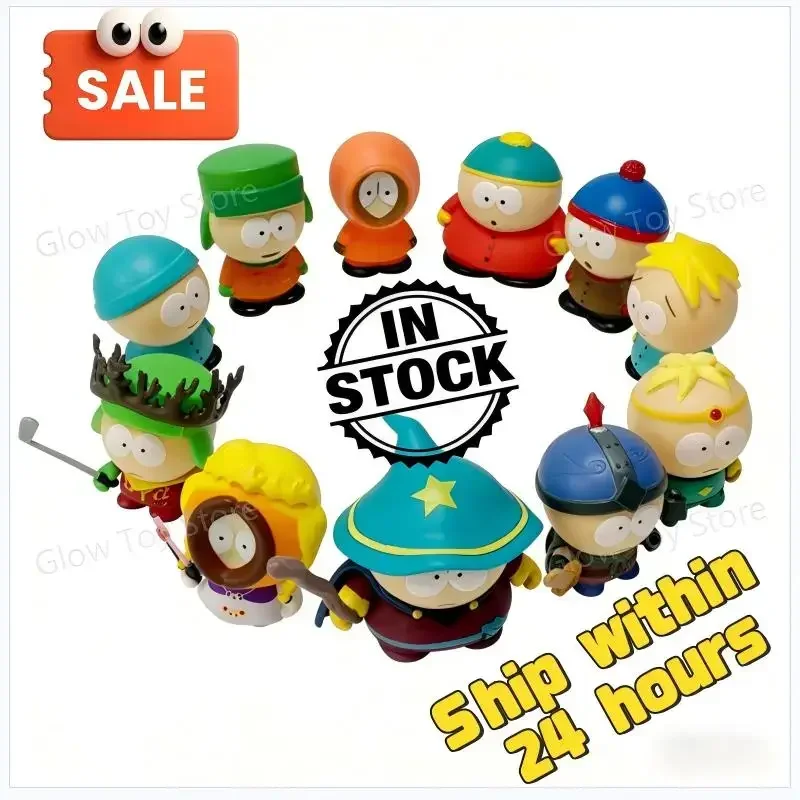 

IN STOCK HOT South Park Anime Figure The Stick of Truth Kenny McCormick Stan Marsh Cute Lovely Dolls American Band Ornaments