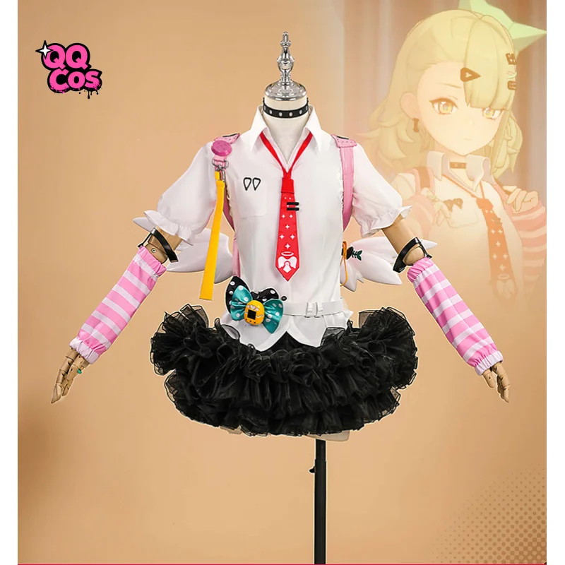 

Zenless Zone Zero Chinatsu Remiel outfit Sweet Uniform Dress Activity PartyRolePlay Clothing QQcos