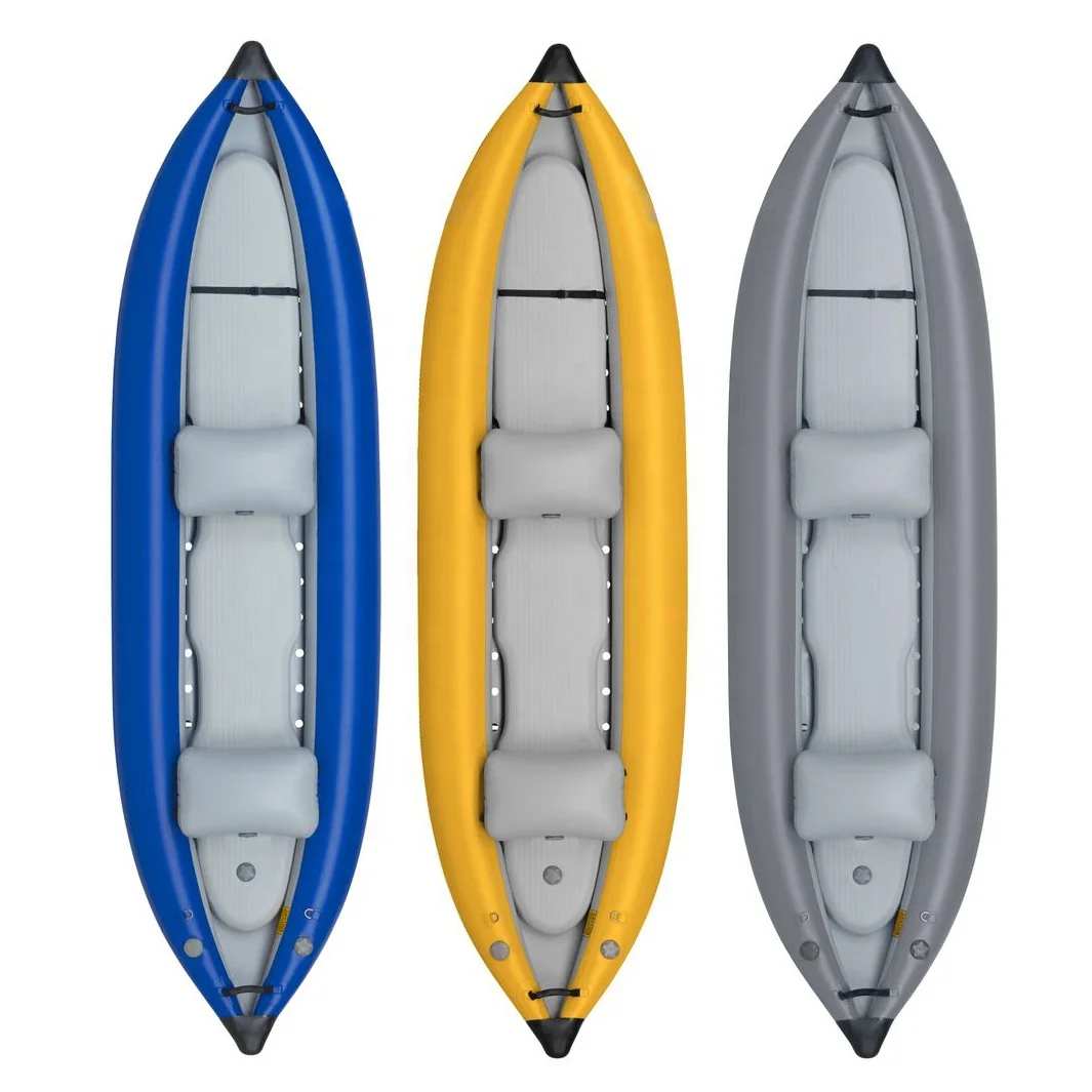 High-Pressure PVC Inflatable Kayak, Lightweight Canoe for Water Sports 2025