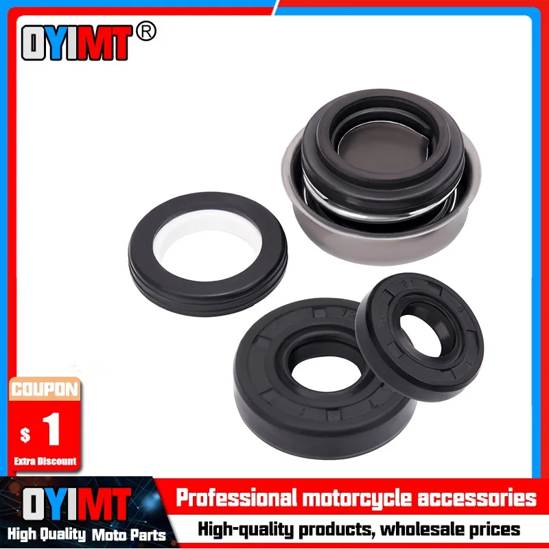 Motorcycle Parts Water Pump Oil Seal For Yamaha YZF-R1 YZF-R6 XT660Z XT660R XT1200Z VMAX1700 11H-12438-00-00 11H-12438-10-00