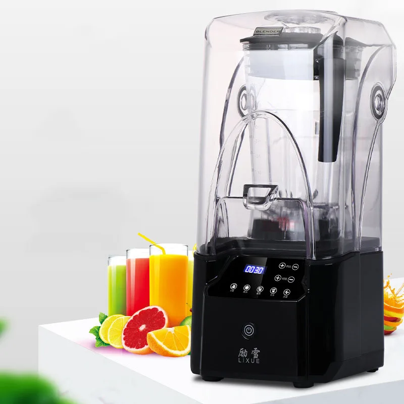 110/220V Electric Blender Mixer Commercial Blender Fruit Food Ice Crusher Processor Smoothies Juicer Maker Crusher Grain Grinder