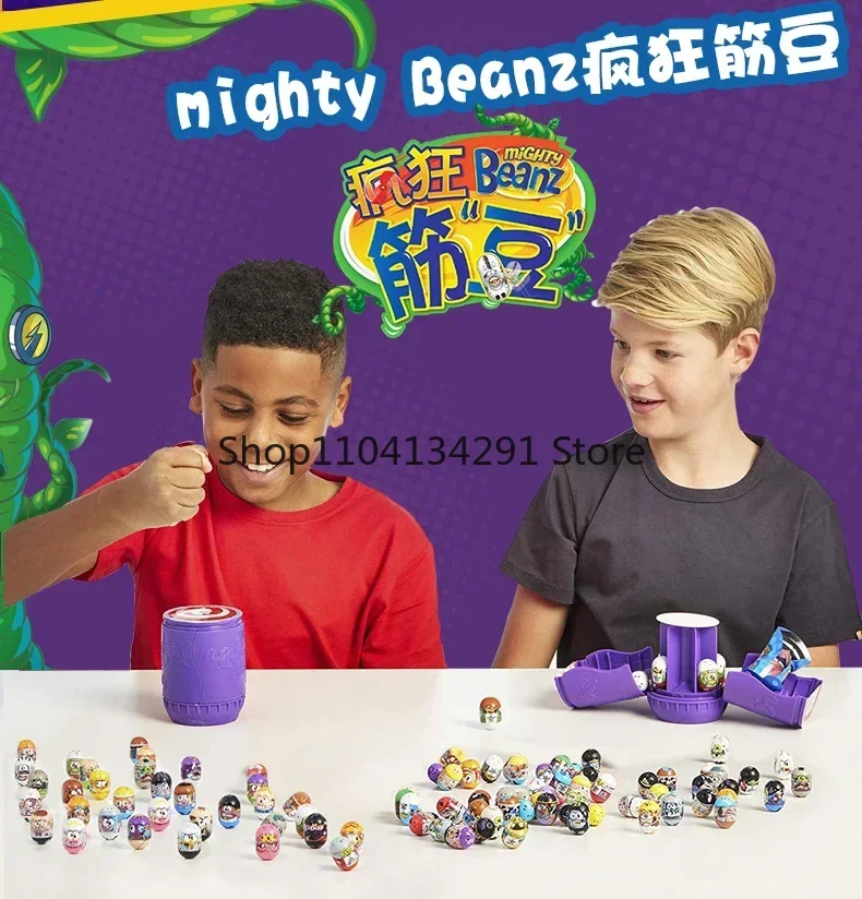 Original Mighty Beanz Spielzeug Anime Figur Überraschung Eier Spielzeug Blind Bag Mystery Box Überraschung Kapsel Spielzeug Roly-poly Spiel Geburtstag geschenk