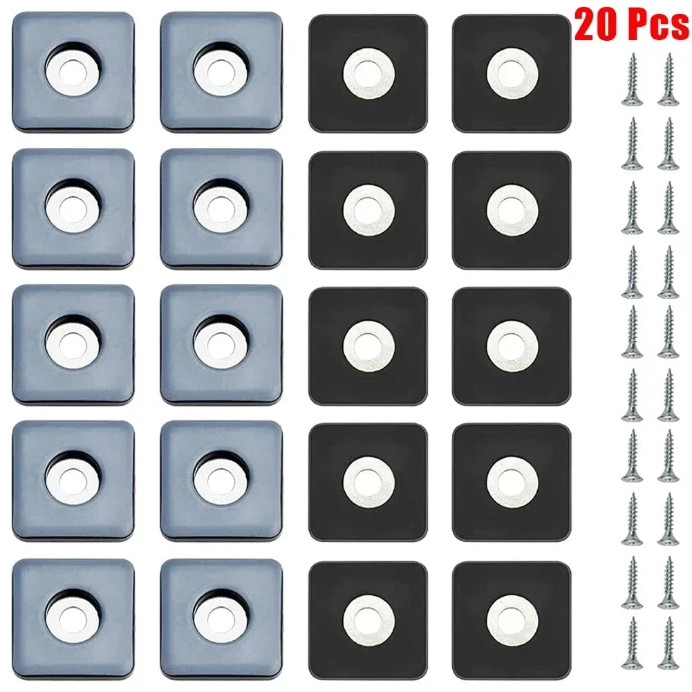 

20pcs Furniture Sliders Pads Floor Protector Chair Table Legs Slider Pads Easy Move Heavy Duty Furniture Movers Sliding Pad