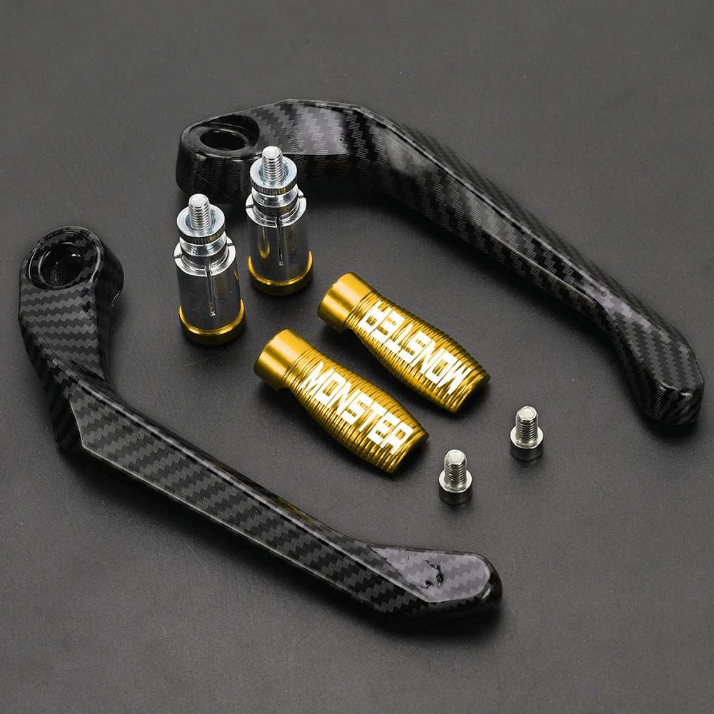 

For Ducati MONSTER 400 620 695 696 796 797 821 1100 1200 Motorcycle Handlebar Brake Clutch Levers Hand Guard Protector