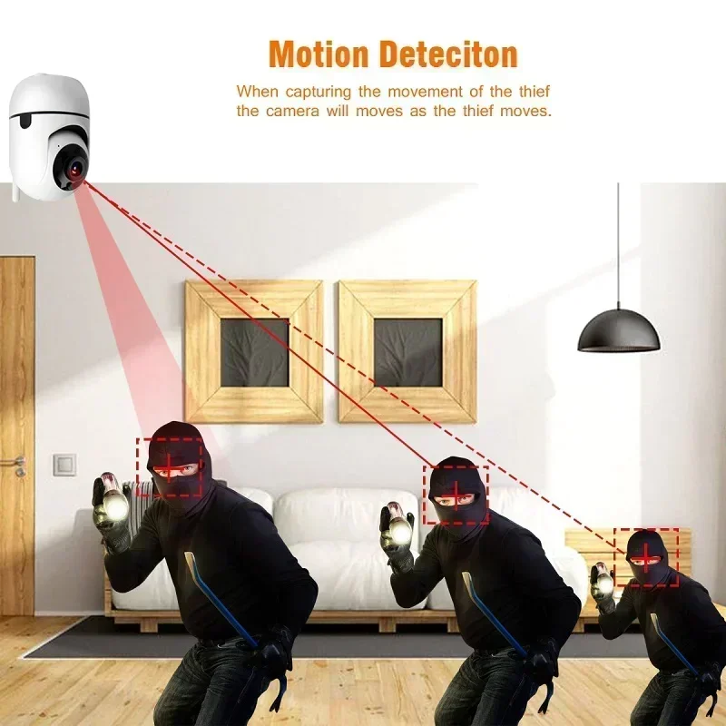 

Wifi 360 CCTV Camera Mini Pet Video Surveillance Camera with Wifi Baby Monitor Ycc365 1080P Smart Home 1620P Wireless IP Camera