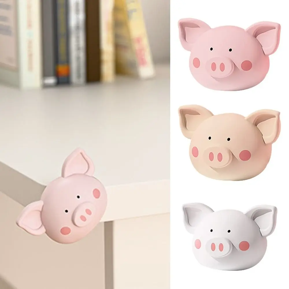 

4PCS Cute Butter Bear Desk Corner Protector PVC Soft Safety Protection Corner Baby Safe Table Paste Sets Anti-collision Angle