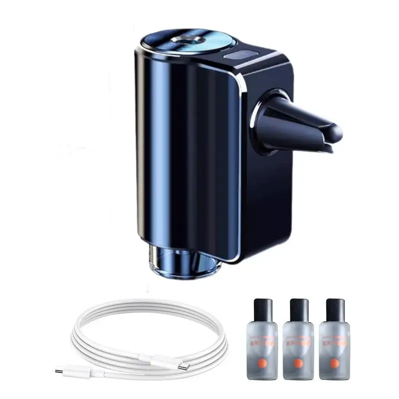 Car Aromatherapy Diffuser 3 Modes Adjustable Natural Perfume Car Humidifier Natural Fragrance Oils Atomizer Smart Car Air