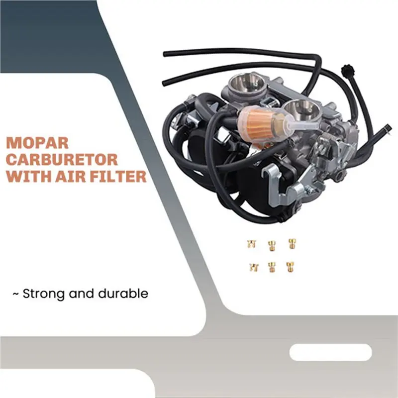 【Price Drop !!】 Motorcycle Carburetor With Air Filter Twin Cylinder Engine Carburetor For Kawasaki ZZR250 GPX250 GPX400 EX250 25