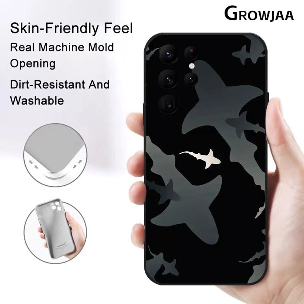 오션 애니멀 상어 휴대폰 케이스 이미지