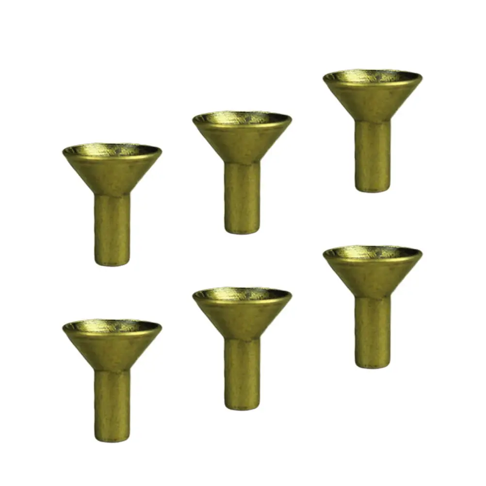 6Pcs Metal Backflow Censer Rack Filter Incense Holder Thickened Smooth Surface for All Incense Sizes Bedroom Meditation Room