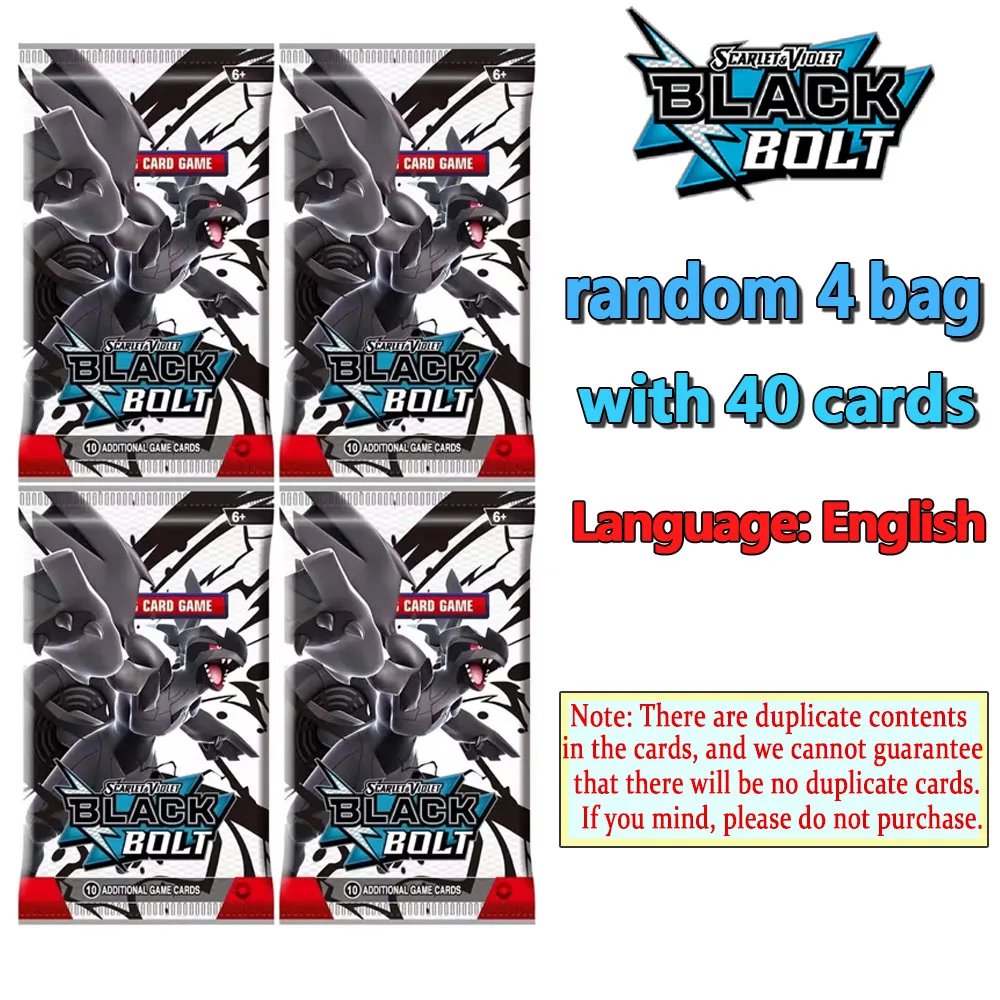 360 Stuks Pokemon Kaart Prismatic Evolutions Scarlet Violet 151 Destined Rivals Black Bolt Engelse Booster Battle Transaction Card