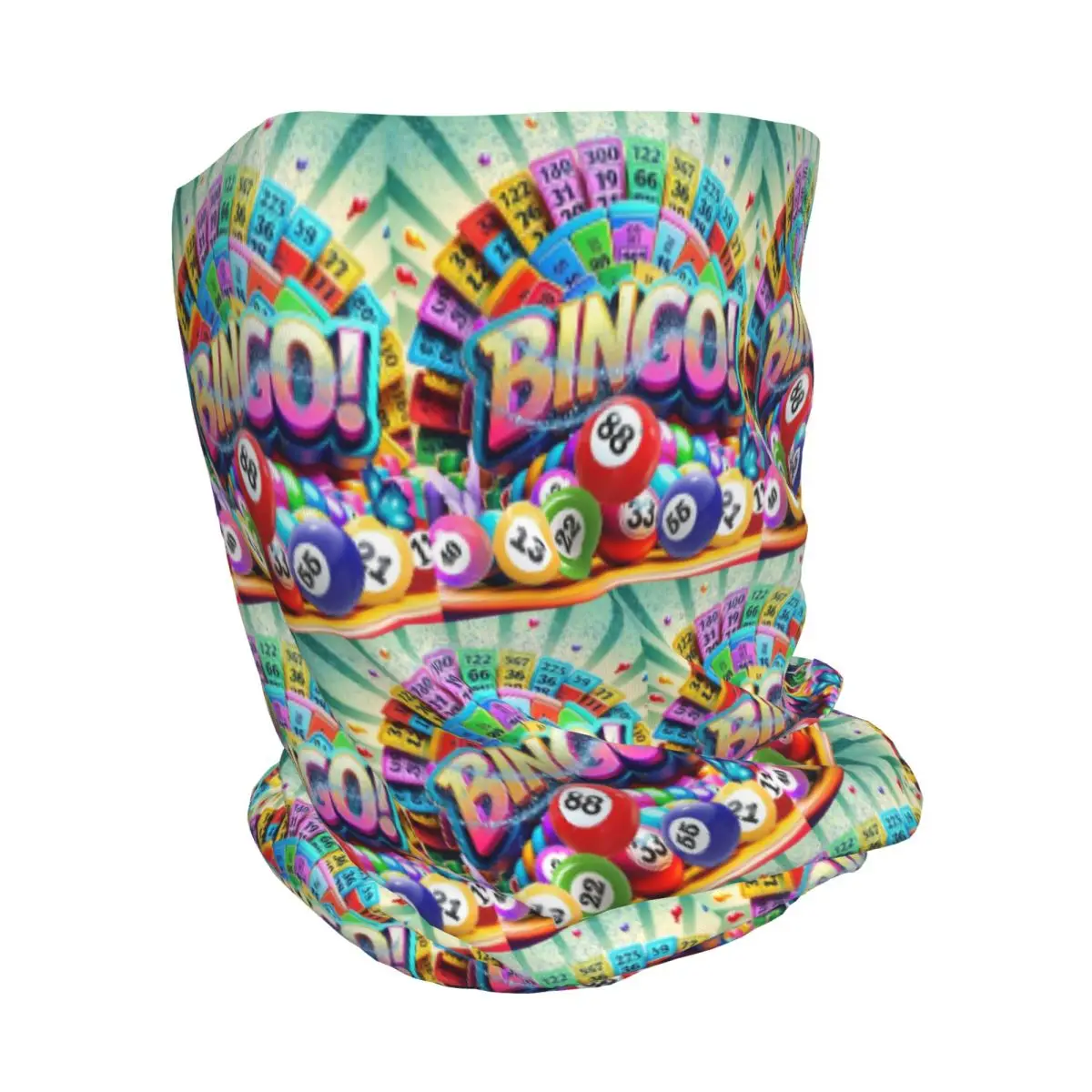 Best Play Bingo Game For Bingo Players Bandana Neck Gaiter Mask Scarf Warm Headwear Beanies Hat for Men Women Adult Winter