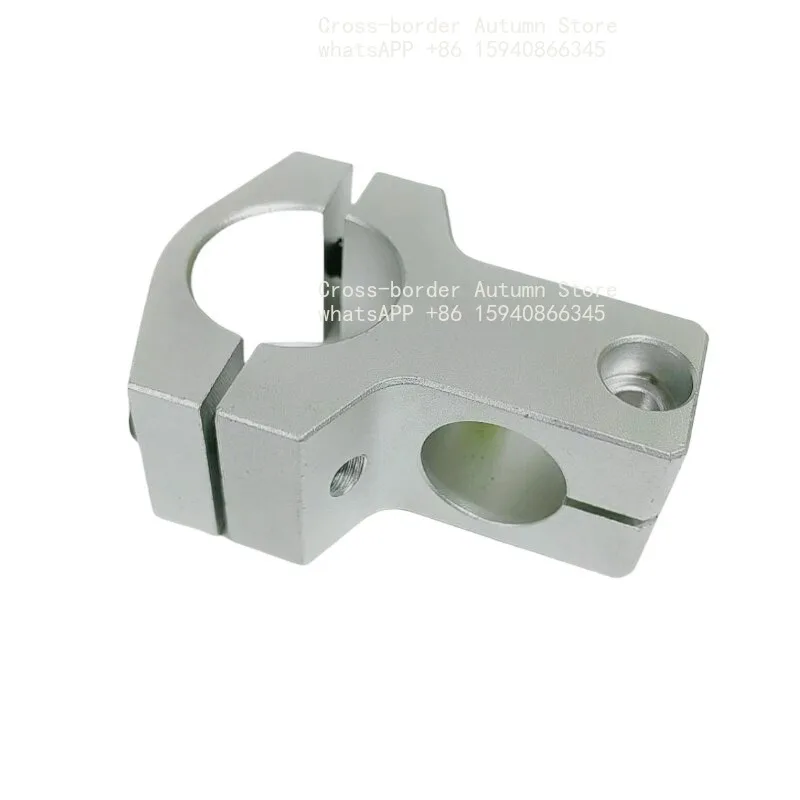 Aluminum alloy T-shaped tee cross separation fixed pillar connector T-shaped joint pipe clamp stainless steel