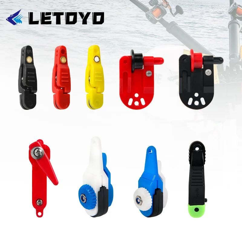 Outrigger Downrigger Release Clips for Trolling Durable and Convenient Trolling Clips Fishing Tool Sea Fishing Accessories