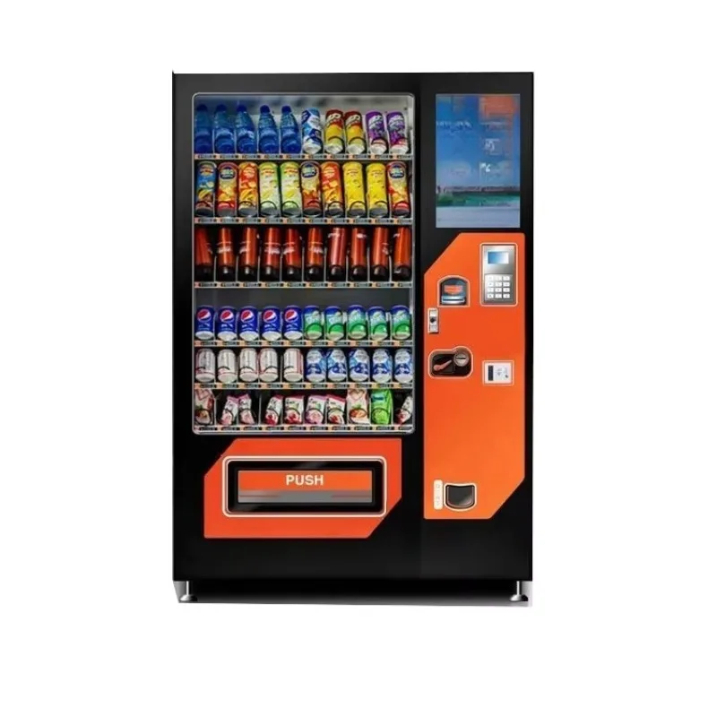 

【Brand new】Factory Direct Wall Mounted Led Light Food Vending Machine High Quality Small Item Automatic Self Service Industry Eq