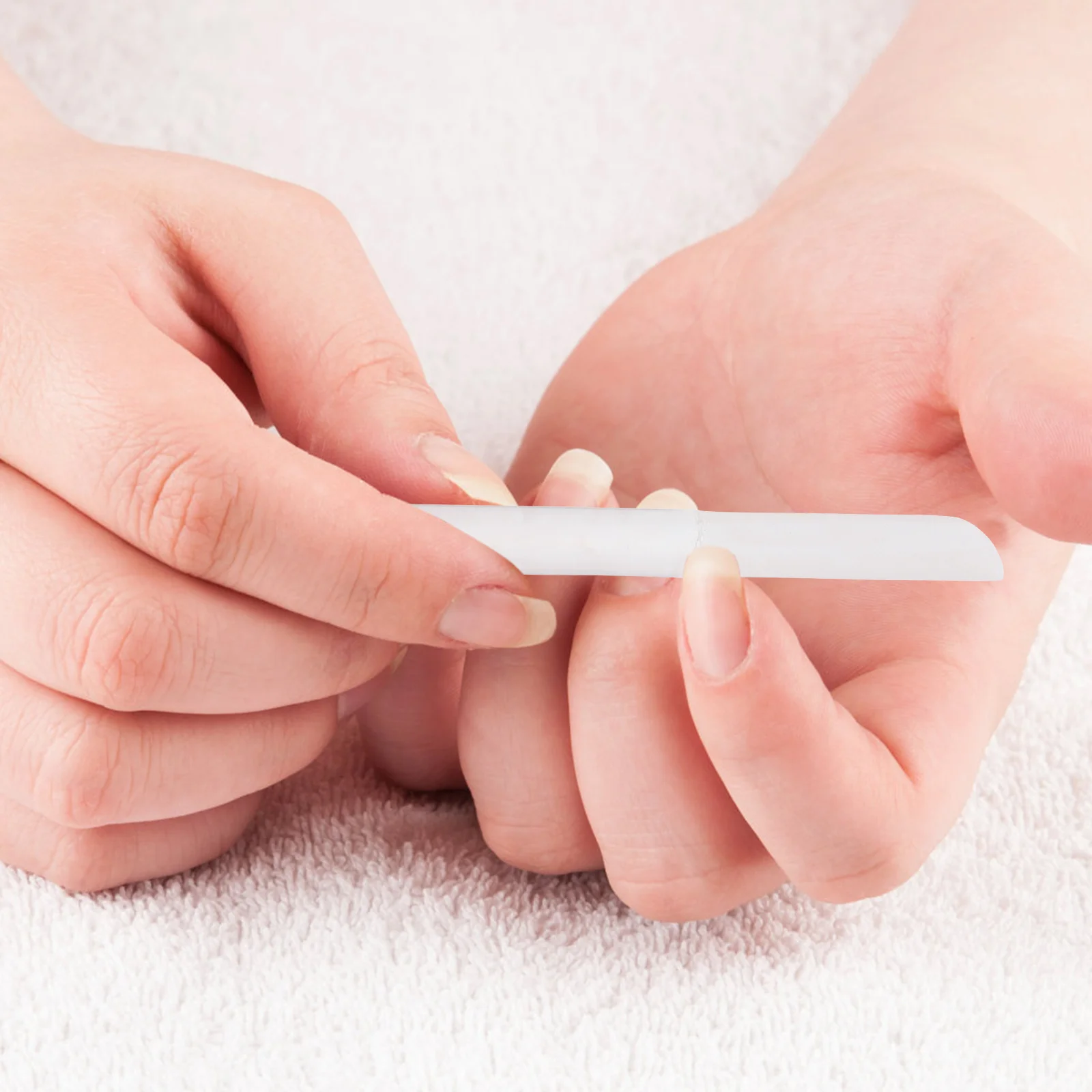 

6Pcs High Quality Glass Nail Files Crystal Finish Buffer for Healthy Natural Nails Shaping and Polishing Tool Glass Nail Files