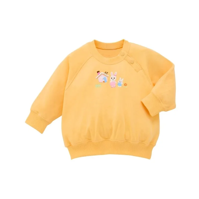 Autumn Japanese  Kids Sweatshirt Bear Rabbit  Long‑Sleeve Pullover Tops Girls Hoodies Winter Casual Hoodie for Boys