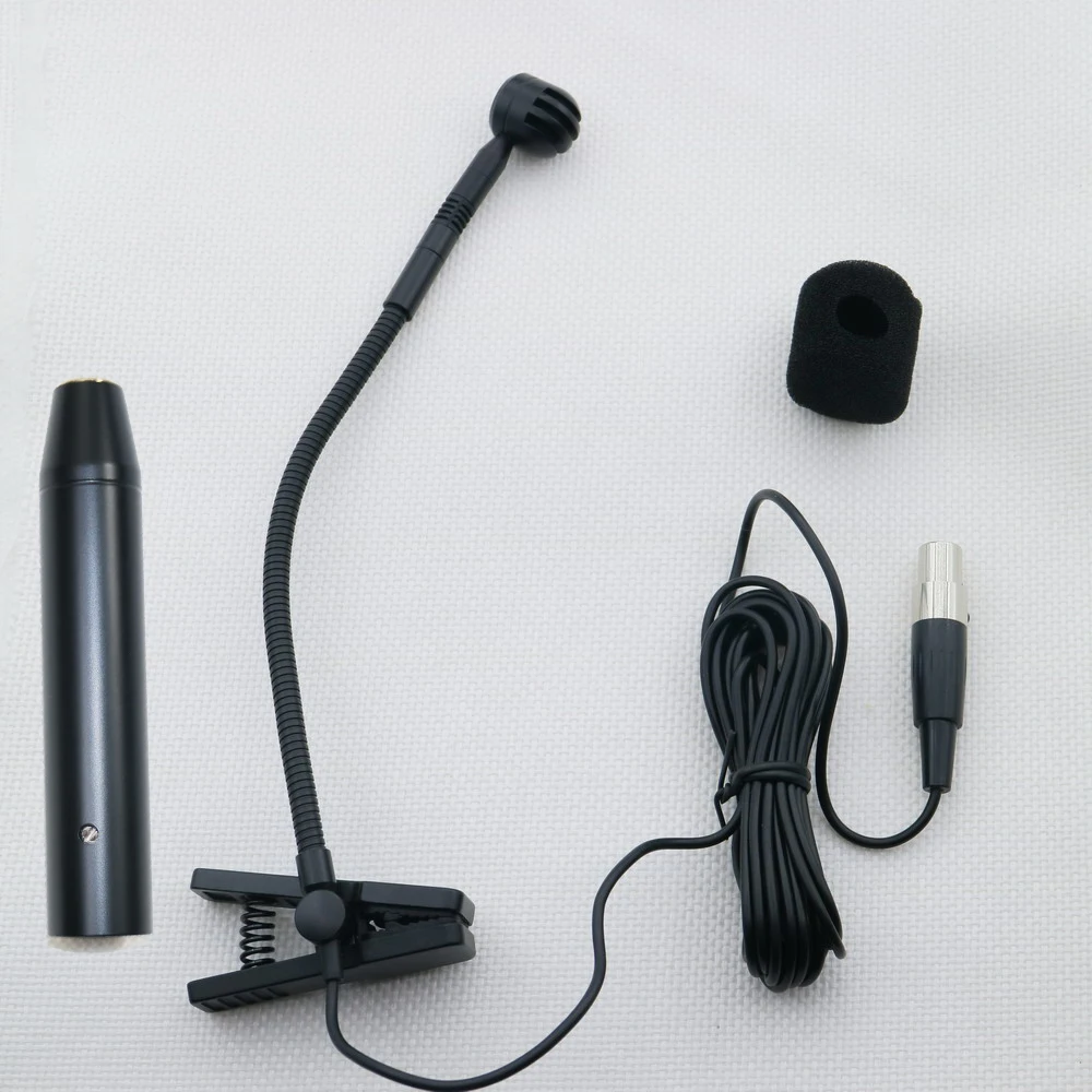 

High Sensitivity e600 Music Instrument Cardioid Condenser Microphone For Saxophone Audio Mixing Console Mixer XLR 3Pin 48V