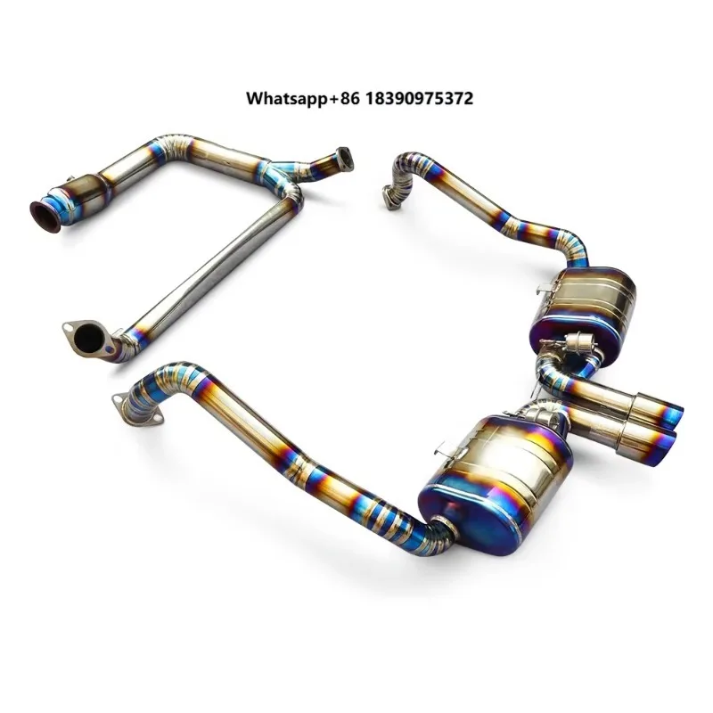 Exhaust Pipe Titanium Valve Exhaust Modified High Performance Exhaust  h003
