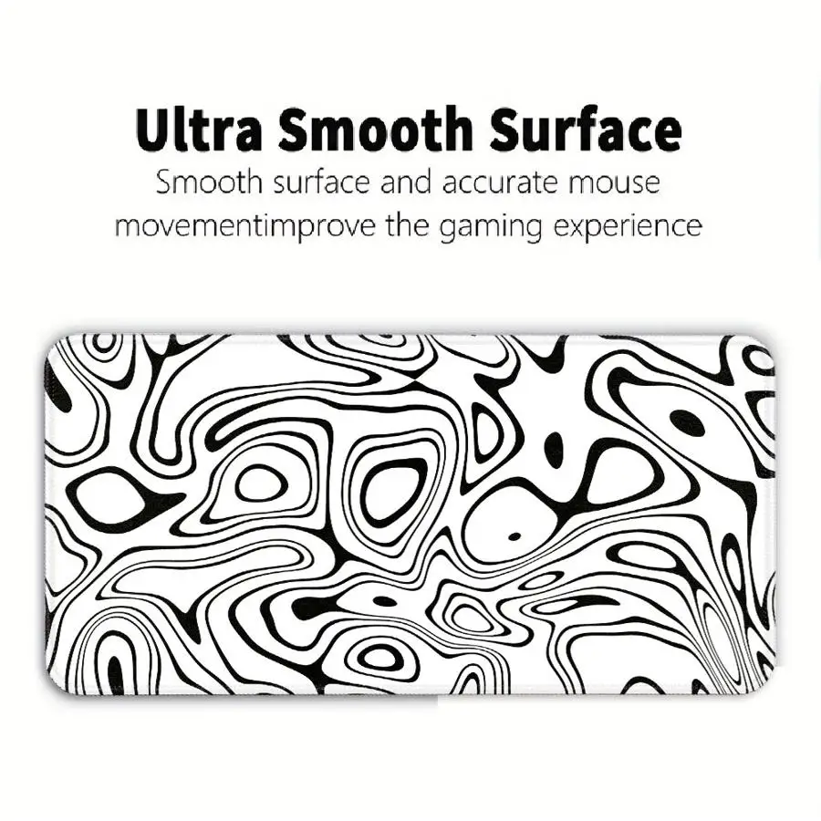 Art Splash-ink Painting Mouse Pad Keyboard Mouse Pad Game Console Pad Desk accessories Computer Laptop Pad office Pad rubber
