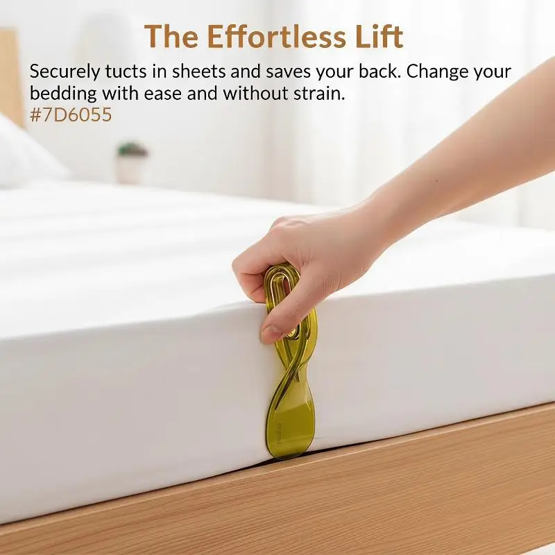 Ergonomic Mattress Lifter Wedge Portable Effortless Bed Sheet Changing Tool Household Lifting Aid for Hotel Home Use