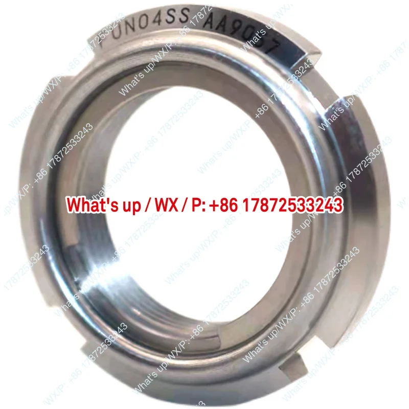 Special locking and anti loosening nut for imported bearings from Japan, with anti backlash round nut