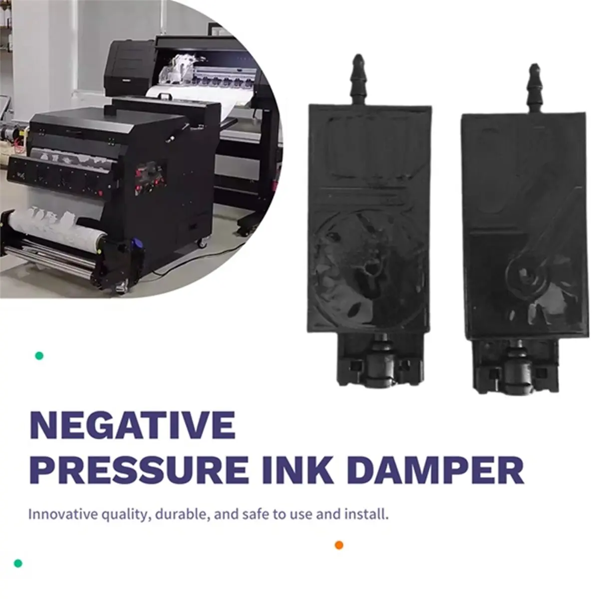 A49T 10PCS UV DX5 Ink Damper for TX800 XP600 DX5 I3200 Printhead for Mimaki JV33 JV5 CJV30 UV Printer Dumper