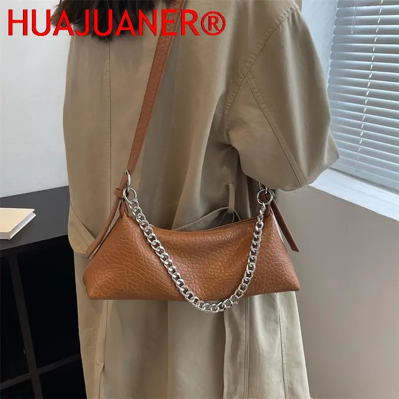 Shoulder Side Bags for Women 2023 Trends Designer Small Soft Leather Crossbody  Chain Handbags and Purses shoulder underarm bag