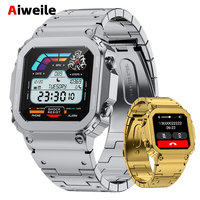 High-end Men's Smartwatch Man 2024 Original Aiweile AW39 For Android IOS Sports Modes Bluetooth Call Gift DIY Watch Face Ultra